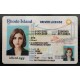 Rhode Island Fake id front side